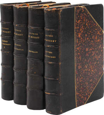 [Мюссе А де. Произведения Альфреда де Мюссе. В 11 т. Т. 5, 7, 9, 10]. Paris, 1876.